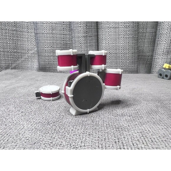 ROBLOX Punk Rocker Figures Drums Guitar Lot Toy Video Game Incomplete - Picture 5 of 11